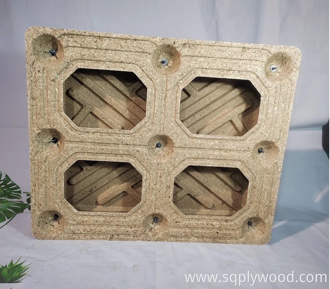 4 Way Compressed Low MOQ Wooden Pallet Cheap Wholesale Warehouse Pallet